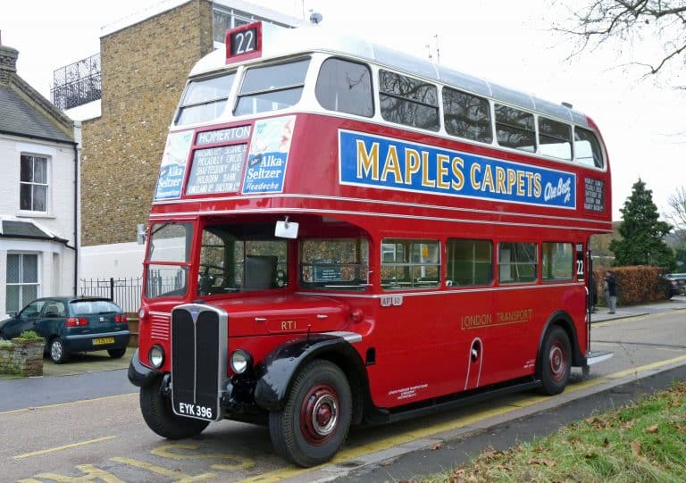 The Iconic Double Decker Bus | 1940s Nostalgia