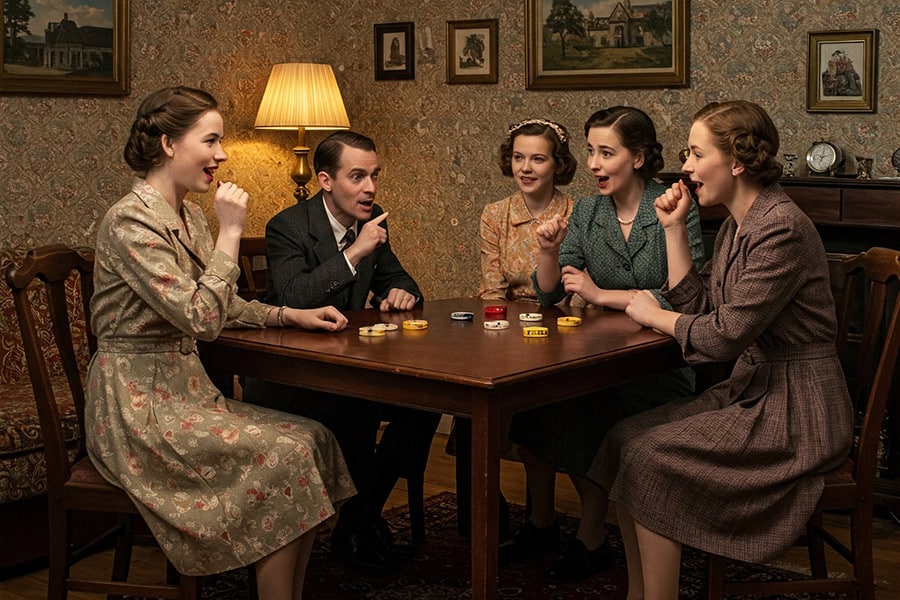 1940s British Parlour Games